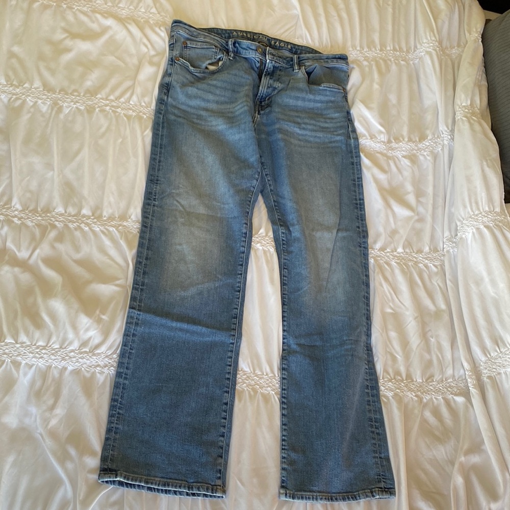 American Eagle Airflex + Men’s Jeans 34W 33L Classic Bootcut